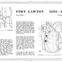 HABS WASH,17-SEAT,7- (sheet 1 of 2) - Fort Lawton, Discovery Park, Seattle, King County, WA